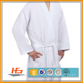 Waffle Weave Robe Kimono Hotel Spa blanco albornoz